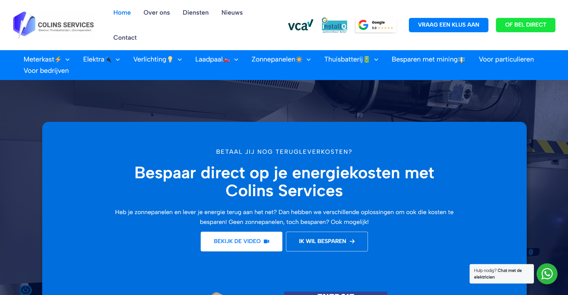 Colins Services project